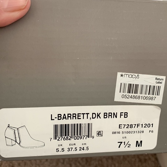 Franco Sarto Barrett Ankle Booties Size 7.5M New with Box, super cute - Picture 10 of 10